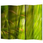 Kamerscherm Bamboo Nature Zen vlies - groen - 5-delige set