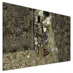 Bild Klimt Inspiration Love Leinen - Mehrfarbig - 120 x 80 cm
