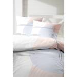 Parure de lit en percale Ensley Coton - Saumon - 155 x 220 cm + oreiller 80 x 80 cm