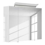 Armoire de toilette Homeline Blanc brillant - Largeur : 80 cm