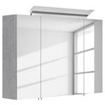 Armoire de toilette Homeline Imitation béton - Largeur : 80 cm