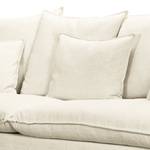 Sofa Wassy I (3-Sitzer) Strukturstoff - Creme