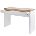 Bureau Cu-Libre 110 kerneikenhouten look/wit