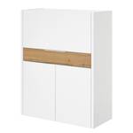 Secretaire MC 110 wild eikenhouten look/wit