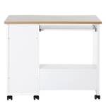 Bureau CS 95 Imitation chêne sauvage / Blanc