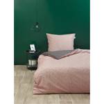 Renforcé beddengoed Spots katoen - Oud pink - 135x200cm + kussen 80x80cm