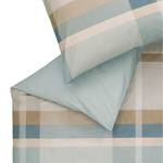 Parure de lit en renforcé Checks Coton - Polar - 155 x 200 cm + oreiller 80 x 80 cm