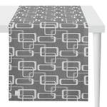 Tischläufer 3966 Kunstfaser - Grau
