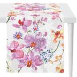 Chemin de table 7184 Coton - Blanc / Multicolore