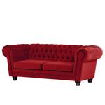 Sofa Baille (2-Sitzer) Samt - Rot