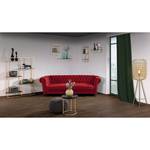 Sofa Baille (2-Sitzer) Samt - Rot