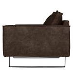 Fauteuil Liel Microvezel Priya: Donkerbruin