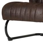 Fauteuil Morrison microvezel - Donkerbruin