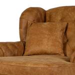 Fauteuil bergère Dollon Cuir véritable - Cognac