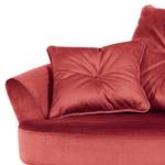 Fauteuil Weldon Tissage à plat - Rouge