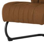 Fauteuil Morrison microvezel - Cognackleurig