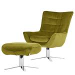 Fauteuil Chassy II Velours - Avocat