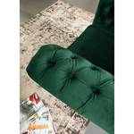 Fauteuil Baille fluweel - Antiek groen