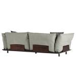 Sofa Sirkka (3-Sitzer) Webstoff - Grau