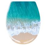 WC-bril Waikiki duroplast - blauw/beige