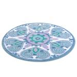 Badteppich Mandalay Polyacryl - Mehrfarbig - Durchmesser: 80 cm