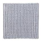 Tapis de bain Celine Tissu mélangé - Gris argenté - 60 x 60 cm