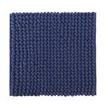 Badmat Celine textielmix - Donkerblauw - 60 x 60 cm