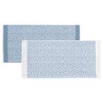 Serviette de bain Botany Coton - Bleu pastel