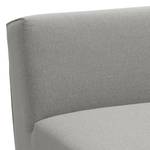 Chaise longue Elements geweven stof - Stof TBO: 29 moody grey - Longchair vooraanzicht links