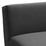 Ligfauteuil Elements geweven stof - Stof TBO: 9 anthrazite - Zonder slaapfunctie