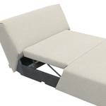 Chaise relax Elements Tissu - Tissu TBO : 39 powder grey - Avec fonction couchage