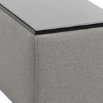 Gestoffeerde tafel Elements geweven stof - Stof TBO: 29 moody grey