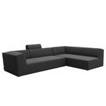 Ecksofa Elements VII Stoff TBO: 9 anthrazite