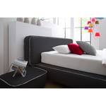 Boxspringbett Dochamps Webstoff - Anthrazit - 120 x 200cm - H3