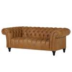 Sofa Boyce (3-Sitzer) Echtleder - Cognac