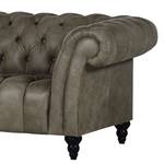 Fauteuil Boyce echt leer - Nootmuskaat