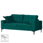 Sofa Jomala (2-Sitzer) Samt - Petrol