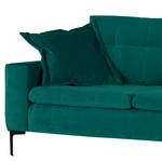 Sofa Jomala (2-Sitzer) Samt - Petrol