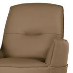 Fauteuil Maisse gepigmenteerd leer - Cappuccinokleurig