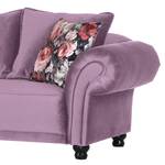 Sofa Lusse (2-Sitzer) Samt - Lipstick Pink