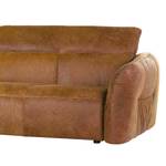 Ecksofa Neiden II Echtleder - Cognac