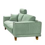 Sofa Pomos (2-Sitzer) Webstoff - Mintgrau