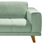 Sofa Pomos (2-Sitzer) Webstoff - Mintgrau