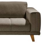 Sofa Pomos (2-Sitzer) Webstoff - Braun