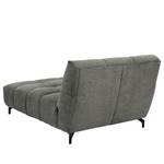 Chaise longue Bellmore microvezel - Grijs