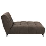 Chaise longue Bellmore microvezel - Taupe