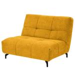 Canapé d’angle Bellmore II Microfibre - Jaune moutarde - Sans appui-tête