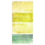 Paneel Colour Harmony Yellow microvezel/polyester - geel/groen