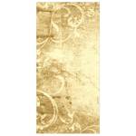 Raumteiler Pergament mit ornamentik Mikrofaser / Polyester - Gold