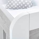 Chambre bébé Curve Blanc - Bois manufacturé - 79 x 87 x 146 cm